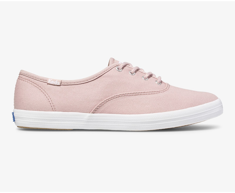 Keds Womens Sneakers Pink - Champion Solids - 193MPFZDK